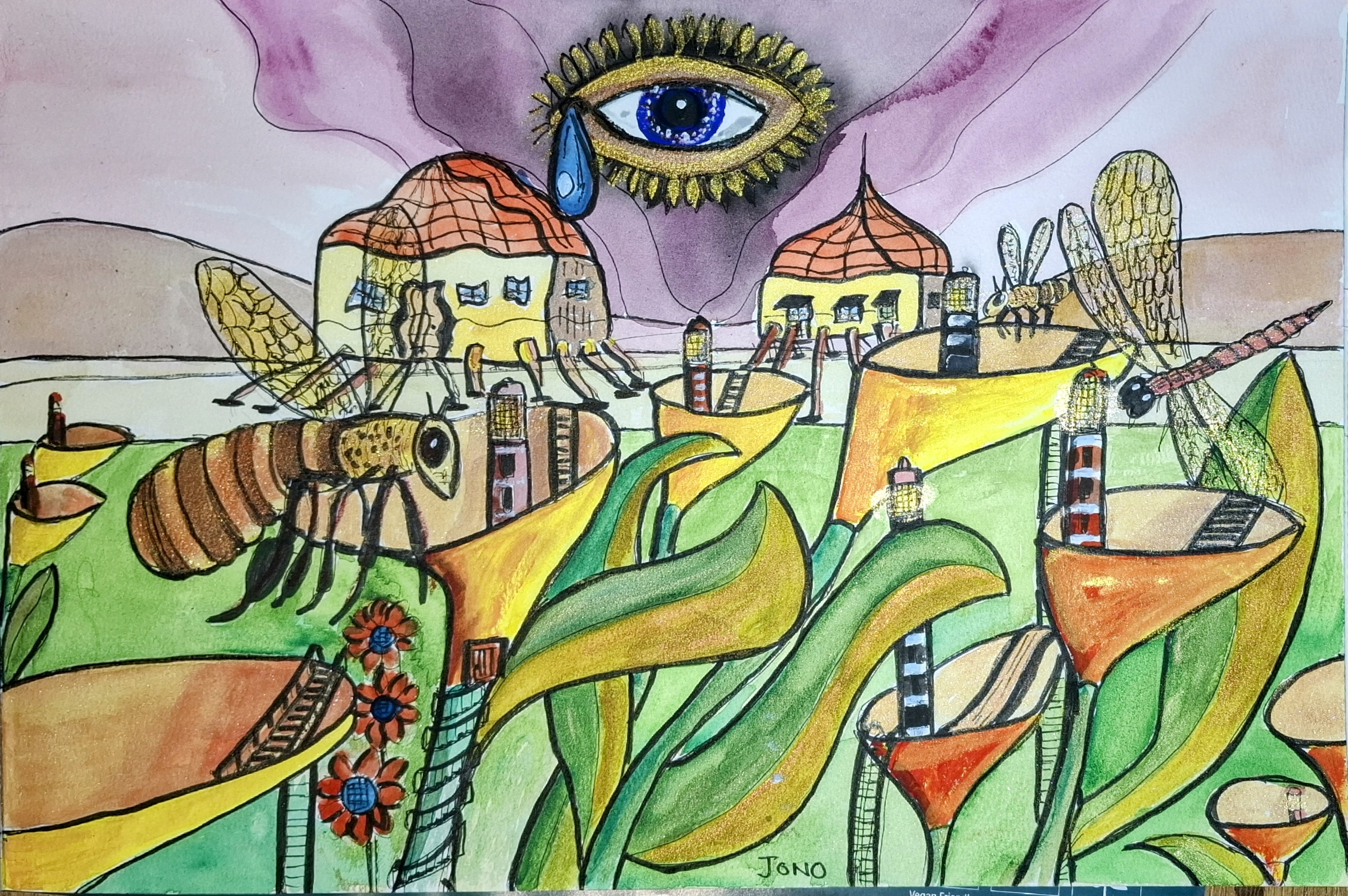 Sir Real watercolour